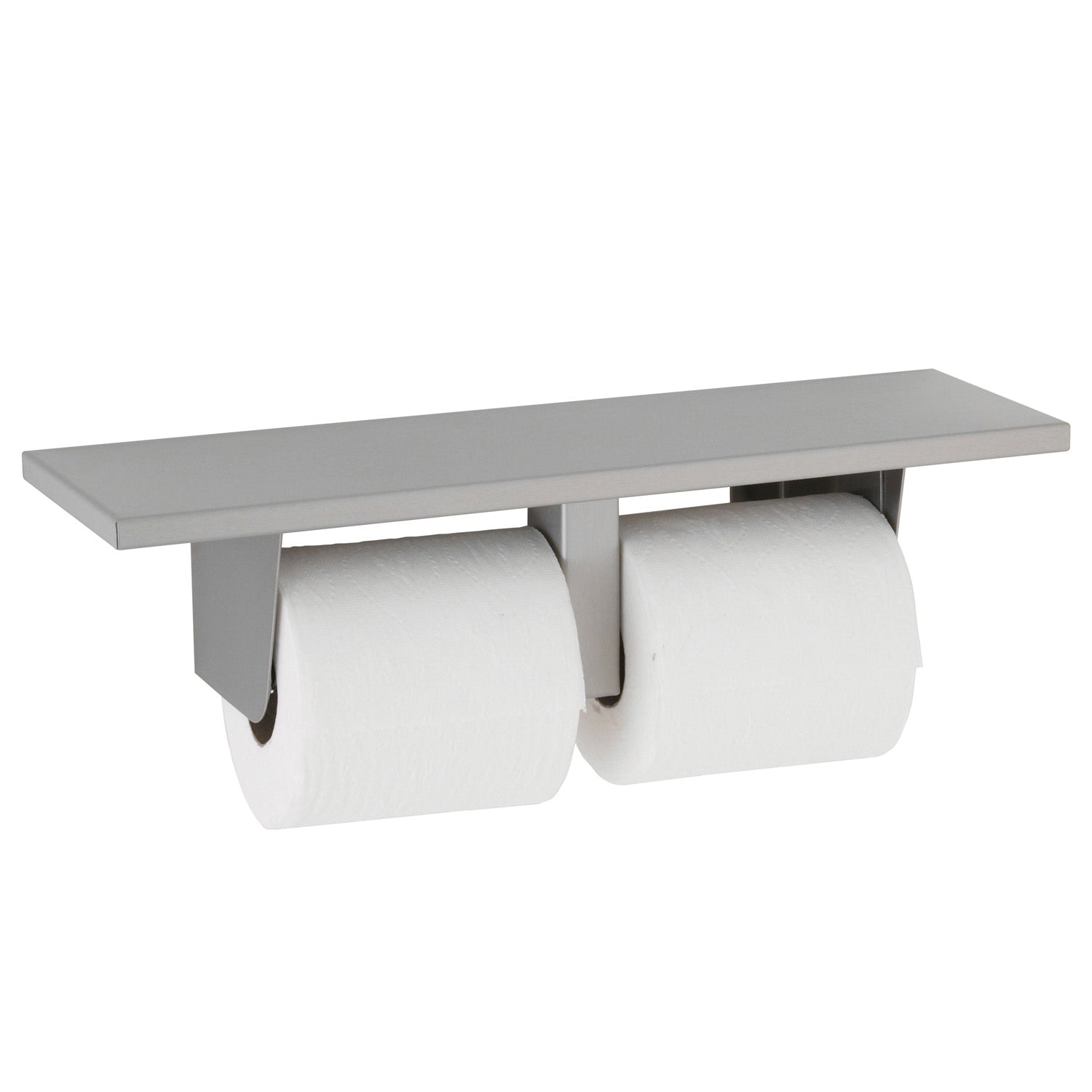GAMCO SPH-2 Shelf with Toilet Tissue Dispenser, Double Roll — product view