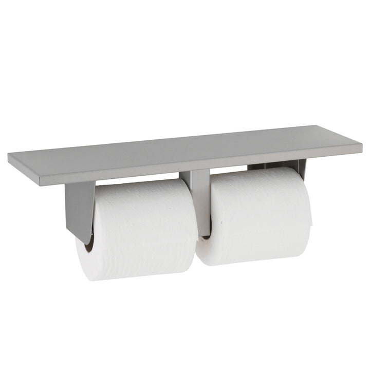 GAMCO SPH-2 Shelf with Toilet Tissue Dispenser, Double Roll — product view