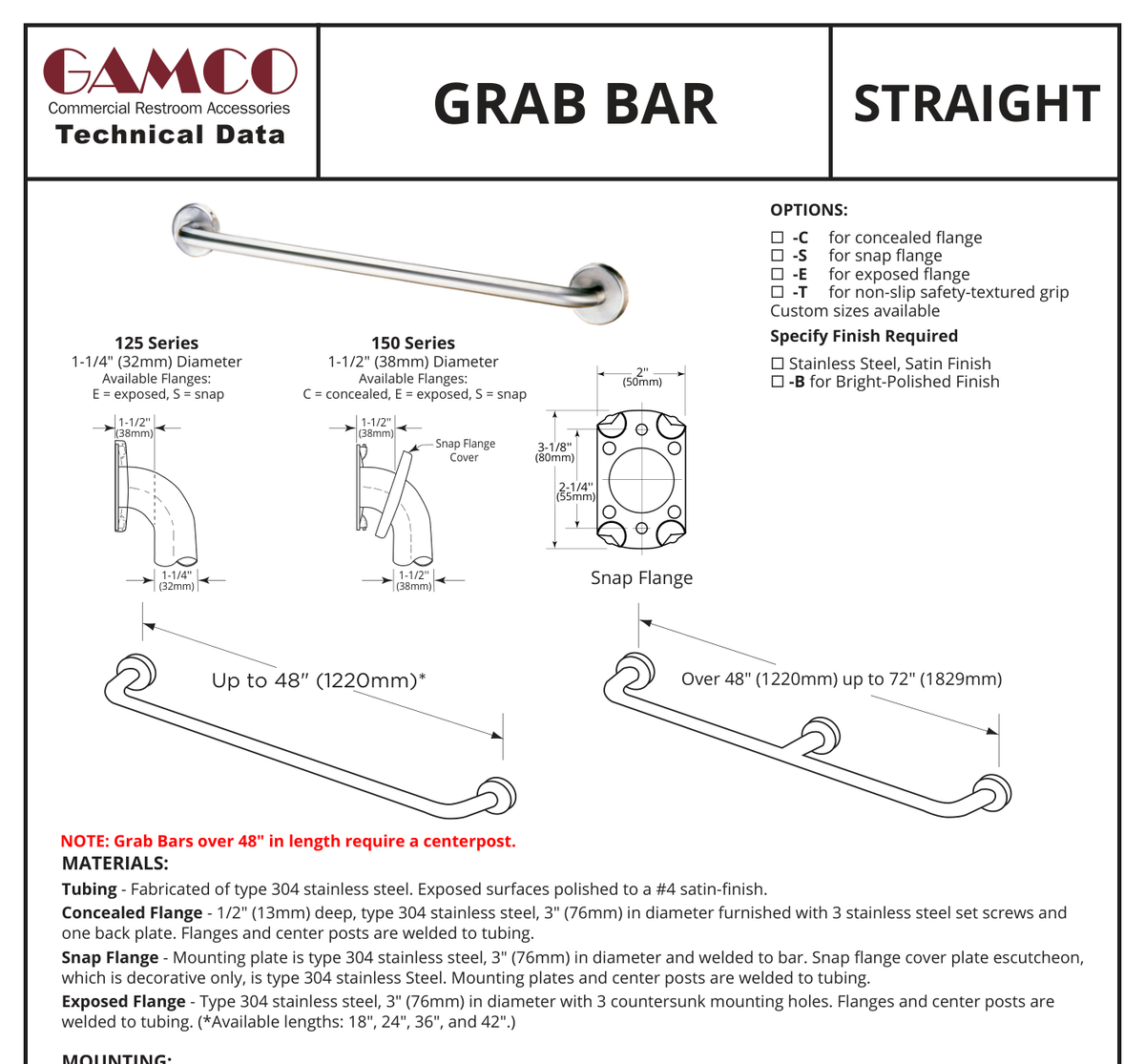 GAMCO manufacturer family visual evidence; exact configuration is identified by MPN